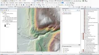 v45 creating a geomorphic map in ArcMap [upl. by Latsirk]