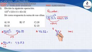 REPASO SAN MARCOS  Razonamiento matemático  Habilidad Operativa Nivel PreUniversitario [upl. by Brouwer]