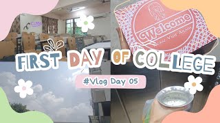 VLOG 5  College Orientation Day [upl. by Nithsa]