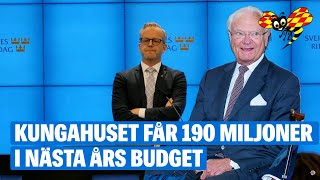 S vill satsa på ”vanligt folk” – ger kungen 21 miljoner extra [upl. by Pas]