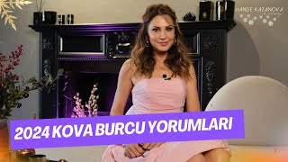 YILIN EN FIRSATLISI  2024 Yılı Kova Burcu Yorumları  Hande Kazanova ile Astroloji [upl. by Illona828]