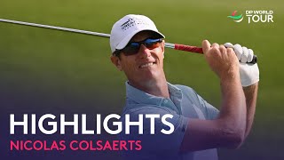 Nicolas Colsaerts Round 1 Highlights  2023 Singapore Classic [upl. by Aliekahs]