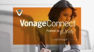 Vonage Connect powered by gUnify™  Google for Work [upl. by Kenley809]