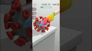 ASMR Slicing Game  Level 74 Top Mobile Game Relaxing Sounds shorts satisfying [upl. by Poppy]