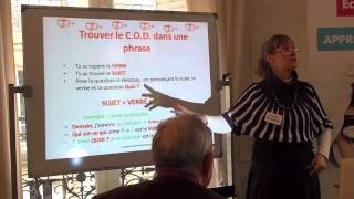 Apprendre la conjugaison – une méthode simple présentée aux ateliers de SOS Education [upl. by Avril724]