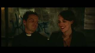 Fleabag  Fleabag and hot priest bus stop scene  final episode [upl. by Ameer]