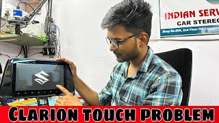 Clarion touch problem  clarion touch not working  clarion touch kaam nhi kr rhi  clarion isc555 [upl. by Godart]