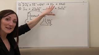 ALevel Chemistry Sodium Thiosulfate and Iodine Titrations [upl. by Frayda]