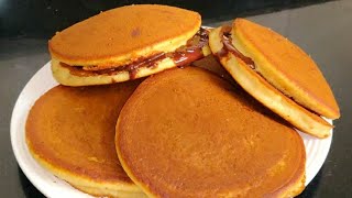 dora cake recipe  Dora Pancakes in 10 minutes without milk powder baking powder  fluffy pancakes [upl. by Seto359]