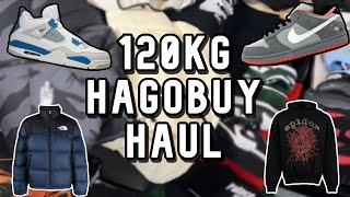 120 KG HAGOBUY HAUL  WEIDIAN HAGOBUY TOABOA  Nike Chrome Hearts Jordan 4 Nocta Arcteryx￼ [upl. by Ybot]