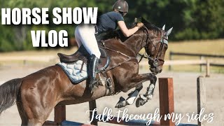 HORSE SHOW VLOG 3  I messed up [upl. by Acnalb]