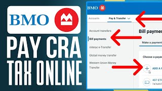 How To Pay CRA Tax Using Online Banking In 2024 StepByStep [upl. by Soigroeg797]