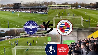 Eastleigh FC vs Reading FC 2324 FA Cup Vlog  21 Win McCallum Strikes Twice [upl. by Rumit]