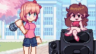 Friday Night Funkin  Pixel Sayori FNF Mod [upl. by Inimak]