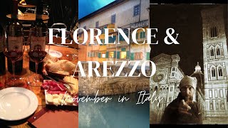 Florence amp Arezzo Italy in November  Family fun exploring wine tasting antiques and truffles [upl. by Guinevere]