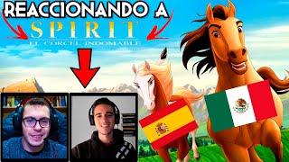 LATINO Y ESPAÑOL REACCIONAN A NO ME RENDIRÉ  SPIRIT  DOBLAJE LATINO VS ESPAÑOL [upl. by Ocko]