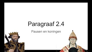 Havo 45 Paragraaf 24 quotPausen en koningenquot Tijdvak 4 KA 15 amp 17 [upl. by Helen]