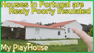 Portuguese House Insulation RenovationImprovement  1344 [upl. by Nerine540]