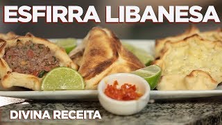 DIVINA RECEITA  ESFIRRA LIBANESA CC [upl. by Conrade]