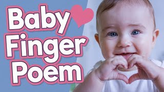 Baby finger  kids poem  kids songs  kids rhymes [upl. by Cherianne]