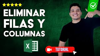 Cómo ELIMNAR FILAS y COLUMNAS VACÍAS en Excel  🔴Eliminar celdas al mismo tiempo📊 [upl. by Towney]