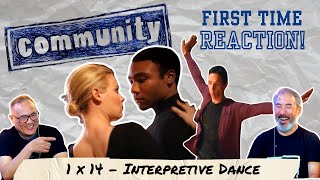 COMMUNITY  1x14 Reaction  Interpretive Dance 😂 firsttimewatching reaction community [upl. by Cynthy]