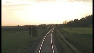 Führerstandsmitfahrt von Aalen Hbf nach Ulm Hbf [upl. by Ahsot62]