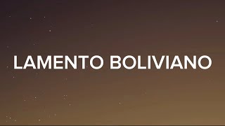 ENANITOS VERDES Hombres G  Lamento Boliviano LetraLyrics [upl. by Goar747]