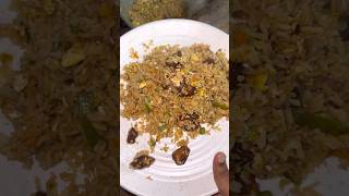 Roasted Chicken Pakoda Fried Rice Recipe shorts viral chickenrecipes eggrecipe [upl. by Reivaj]