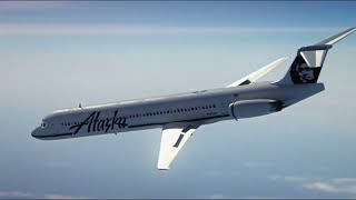 Alaska Airlines flight 261 crash animation [upl. by Enrobyalc]