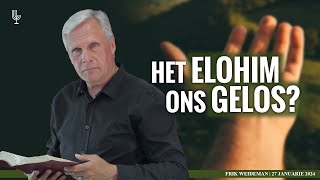 Het ELOHIM ons GELOS  Past Frik Weideman  Menorah Tabernakel [upl. by Enoj]