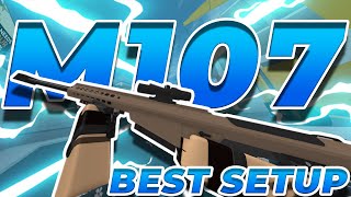 BEST M107 SETUP  Phantom Forces [upl. by Ahseket]