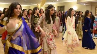 Mock Shaadi 2017 Bride Side vs Groom Side Dance [upl. by Plossl396]