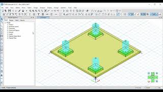 Analysis and Design of mat raft foundation of lattice telecom tower Part03 [upl. by Nnaear183]