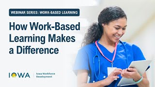 Workbased Learning Essential Tool for Preparing Students for Careers [upl. by Nage]