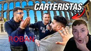 CAZANDO CARTERISTAS en SEGOVIA ESPAÑA  ACABA MAL  MI REACCION  BCN A PIE DE CALLE [upl. by Granniah954]