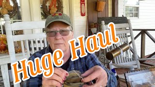 Huge Haul  Moving Sale  Antiques and More [upl. by Aikin]