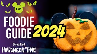 New Disneyland Halloween Foodie Guide 2024 Review [upl. by Htebyram587]