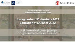 Uno sguardo sull’istruzione 2022  Education at a Glance 2022 [upl. by Strohbehn573]