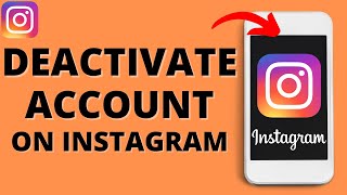 How to Deactivate Instagram Account  2023 [upl. by Luhar]