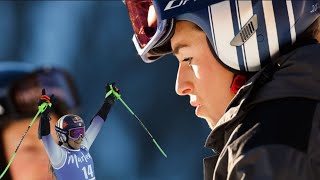 Top World Cup downhill skiier Sofia Goggia crashes in training [upl. by Sairu305]