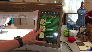 Set up your Embroidery Machine FlashAir for wireless design transfer [upl. by Eaj]