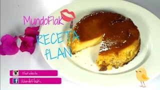 Flan Napolitano recetafacil [upl. by Ellan]