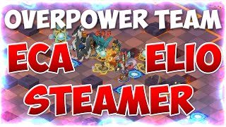 DOFUS PVP 3X3 LUTANDO CONTRA TIME OVERPOWER DE ECAFLIP ELIO E STEAMER ABSURDOS [upl. by Itoyj]