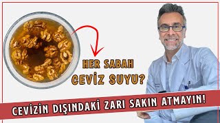 Akşamdan Bekletilen Ceviz Suyu Faydalı Mi  Damar Açıcı Ceviz Suyu [upl. by Brok]