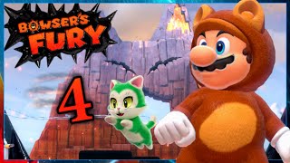 Zagrajmy w Super Mario 3D World  Bowsers Fury Part 4 Kocie pustkowie Po polsku [upl. by Akinahs]