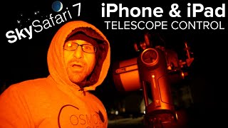 How to Connect SkySafari 7 Telescope Control with Celestron StarSense AutoAlign [upl. by Nicolle]