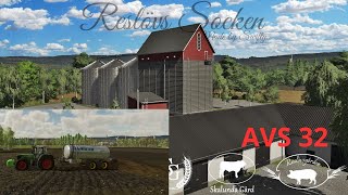 DET LUKTAR VÅR RESLÖVS SOCKEN AVS 32 Farming Simulator 22 [upl. by Cheslie770]