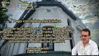 Boletas electrónicas Germán Perelli  Vocal SECHEEP [upl. by Heffron503]