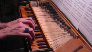 Ryan Layne Whitney BachVivaldi Organ Concerto on Traeri clavichord [upl. by Eelir173]